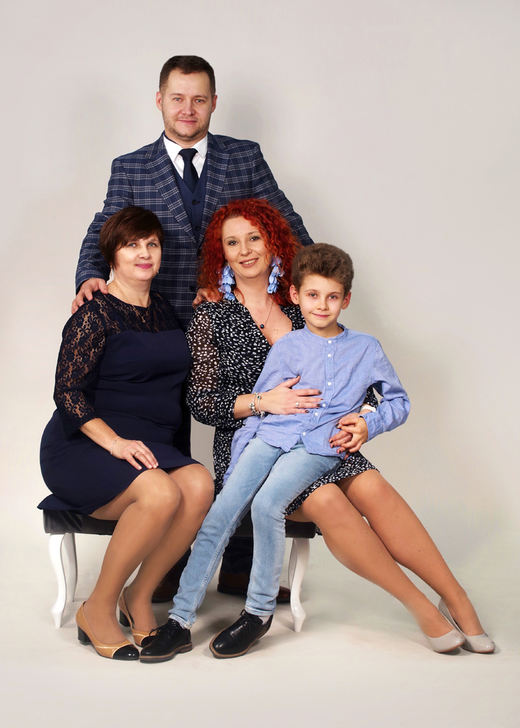 Portret rodzinny – rodzinna sesja zdjęciowa łódź