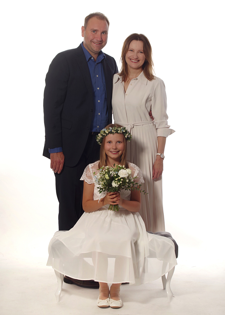 sesja komunija w studio fotograficznym w lodz