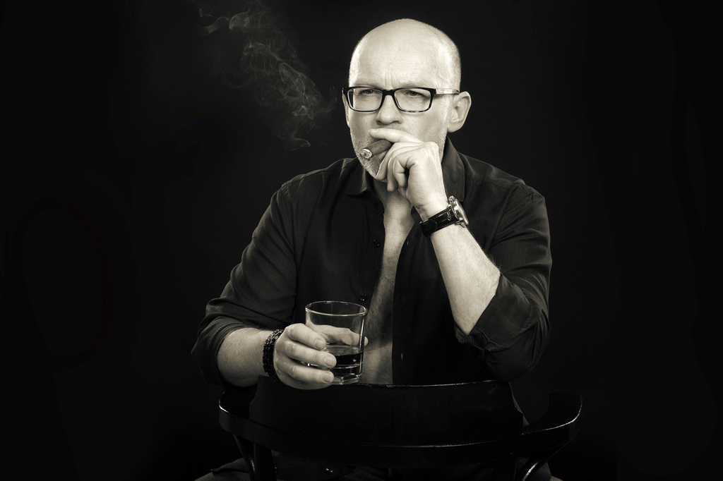 portret męski, sesja męska Łódź